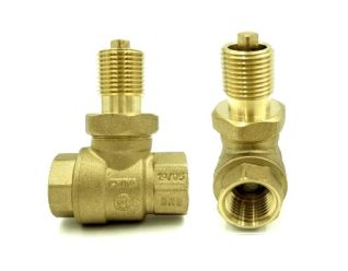 1/2"-1/4" TURN BALL VALVE STRAIGHT