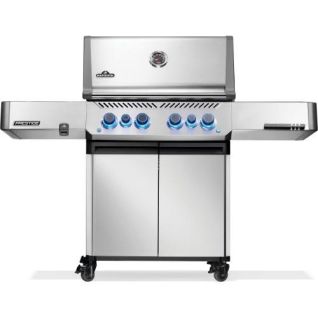 PRESTIGE EVO 500 NG 4 BURNER SS GRILL W INFRARED SIDE AND REAR BURNER 82,000 BTU'S 900 SQ IN COOKING AREA NO-WIFI