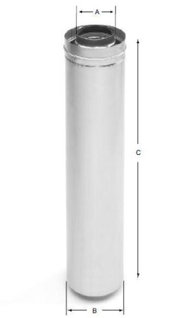  SAF-T VENT 3" / 5" DIAMETER 36" LENGTH