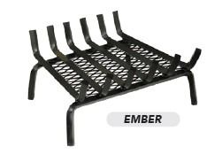  35" HEAVY DUTY STEEL EMBER GRATE