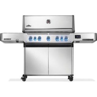 PRESTIGE EVO 665 LP 5 BURNER SS GRILL W INFRARED SIDE AND REAR BURNER 94,000 BTU'S 1140 SQ IN COOKING AREA (WIFI/BLUETOOTH CONNECTED)