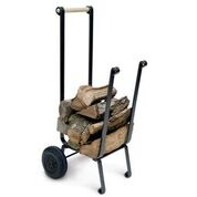 BIG WHEEL VINTAGE IRON, DESIGN WOOD CART, WC3