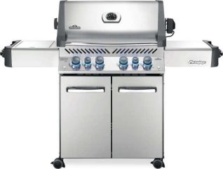PRESTIGE 500 NG 4 BURNER SS GRILL WITH INFRARED SIDE AND REAR BURNERS 80,000 BTU'S COOKING AREA 900 SQ INCHES **NLA ONCE SOLD**