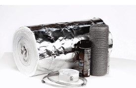  25FT PR WRAP 1/2"X24"X25' ZERO CLR W/ FOIL (FOR 3"-6" LINERS) 